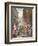 Times of the Day: Noon, Illustration from 'Hogarth Restored: the Whole Works of the Celebrated…-William Hogarth-Framed Giclee Print