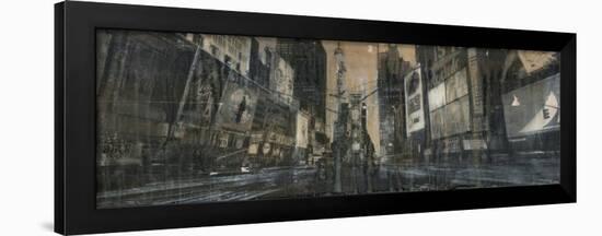 Times Square 1-Dario Moschetta-Framed Art Print