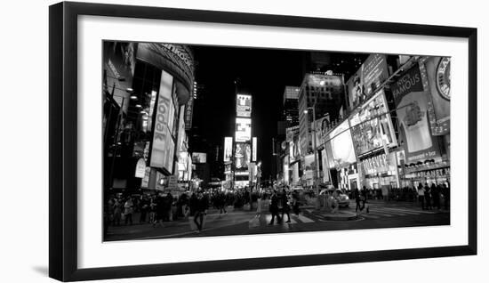 Times Square at Night, NYC-Ludo H^-Framed Art Print