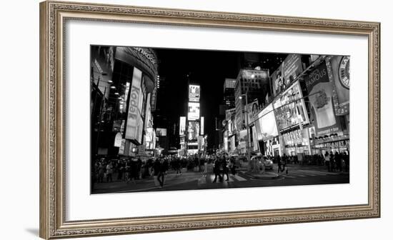 Times Square at Night, NYC-Ludo H^-Framed Art Print