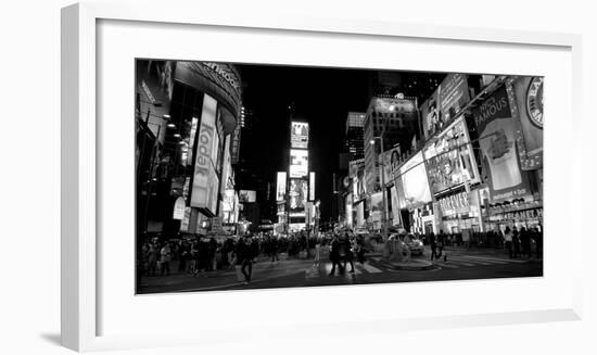 Times Square at Night, NYC-Ludo H^-Framed Art Print