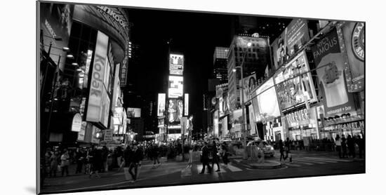 Times Square at Night, NYC-Ludo H^-Mounted Art Print