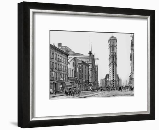 Times Square, c.1904-null-Framed Art Print