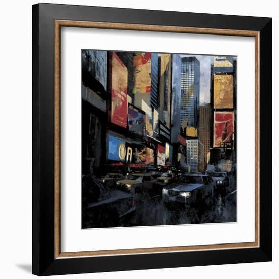 Times Square I-Marti Bofarull-Framed Giclee Print