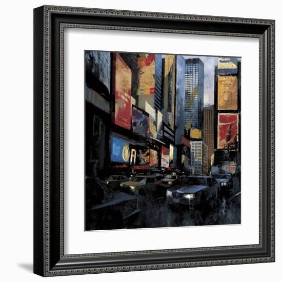 Times Square I-Marti Bofarull-Framed Giclee Print