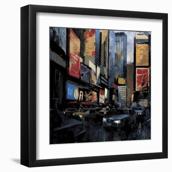 Times Square I-Marti Bofarull-Framed Giclee Print