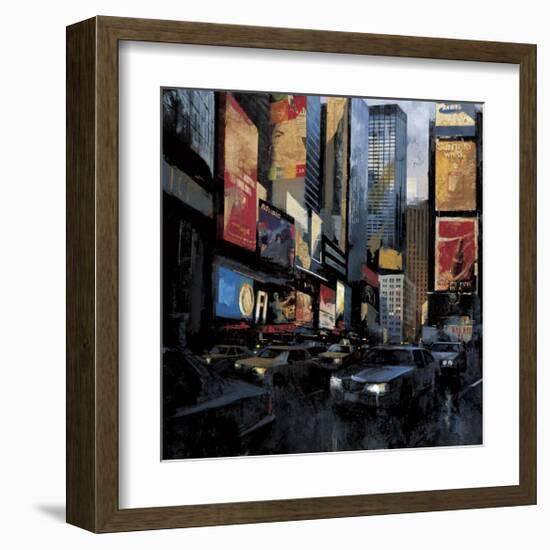 Times Square I-Marti Bofarull-Framed Giclee Print