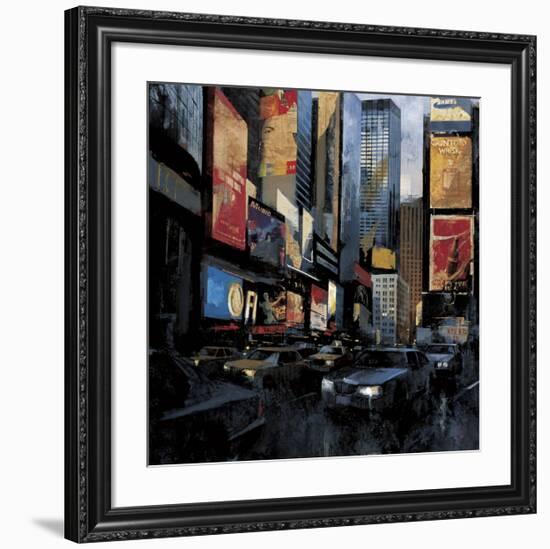 Times Square I-Marti Bofarull-Framed Giclee Print