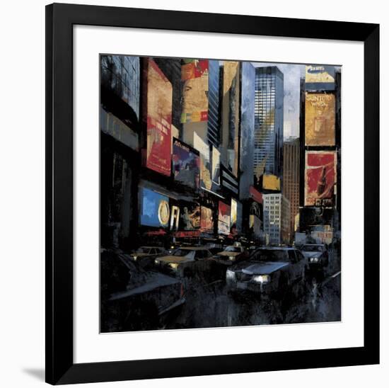 Times Square I-Marti Bofarull-Framed Giclee Print