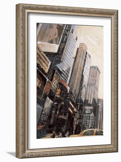 Times Square I-Matthew Daniels-Framed Art Print