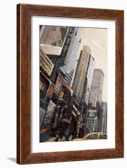 Times Square I-Matthew Daniels-Framed Art Print