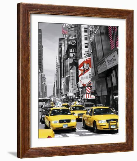 Times Square II-John Lawrence-Framed Art Print