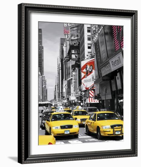 Times Square II-John Lawrence-Framed Art Print