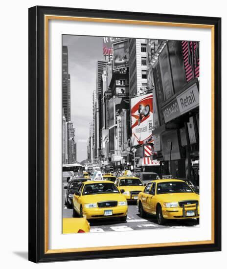 Times Square II-John Lawrence-Framed Art Print
