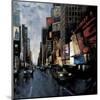 Times Square II-Marti Bofarull-Mounted Giclee Print