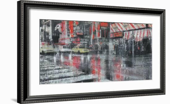 Times Square II-Dario Moschetta-Framed Art Print