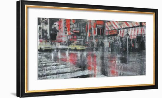 Times Square II-Dario Moschetta-Framed Art Print