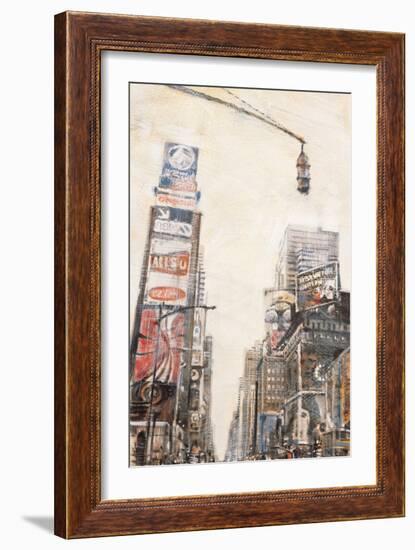 Times Square II-Matthew Daniels-Framed Art Print