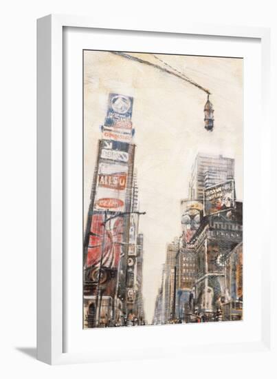 Times Square II-Matthew Daniels-Framed Art Print