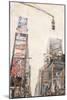 Times Square II-Matthew Daniels-Mounted Art Print