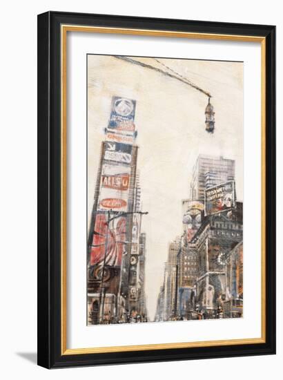 Times Square II-Matthew Daniels-Framed Art Print