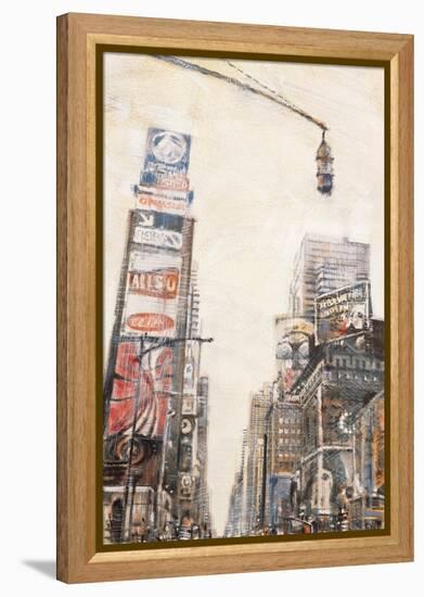 Times Square II-Matthew Daniels-Framed Stretched Canvas