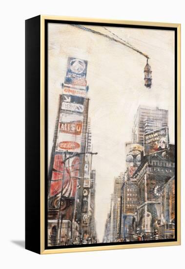 Times Square II-Matthew Daniels-Framed Stretched Canvas