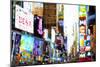 Times Square III - In the Style of Oil Painting-Philippe Hugonnard-Mounted Giclee Print