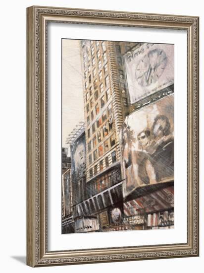 Times Square III-Matthew Daniels-Framed Art Print