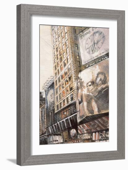 Times Square III-Matthew Daniels-Framed Art Print