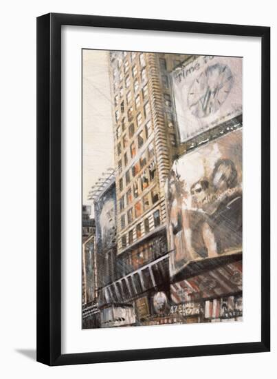 Times Square III-Matthew Daniels-Framed Art Print