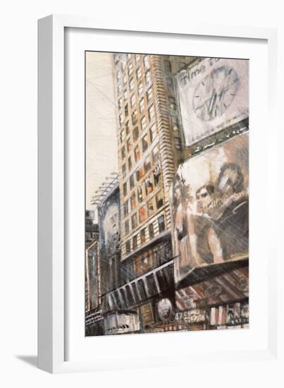 Times Square III-Matthew Daniels-Framed Art Print