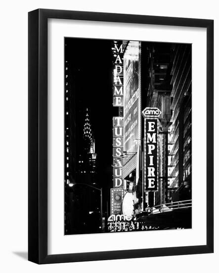 Times Square, Madame Tussaud and Empire AMC Views, Manhattan, New York-Philippe Hugonnard-Framed Photographic Print