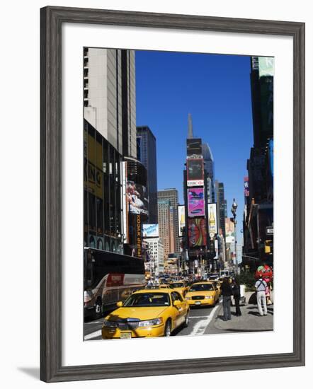 Times Square, Manhattan, New York City, New York, USA-Amanda Hall-Framed Photographic Print