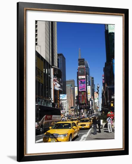 Times Square, Manhattan, New York City, New York, USA-Amanda Hall-Framed Photographic Print