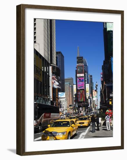 Times Square, Manhattan, New York City, New York, USA-Amanda Hall-Framed Photographic Print