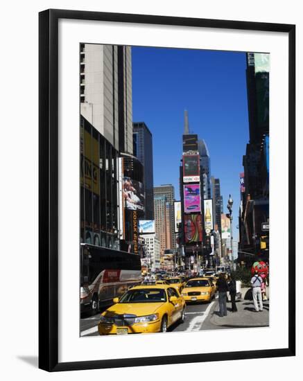 Times Square, Manhattan, New York City, New York, USA-Amanda Hall-Framed Photographic Print