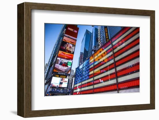 Times Square, Manhattan, New York City, New York, USA-Jon Arnold-Framed Photographic Print