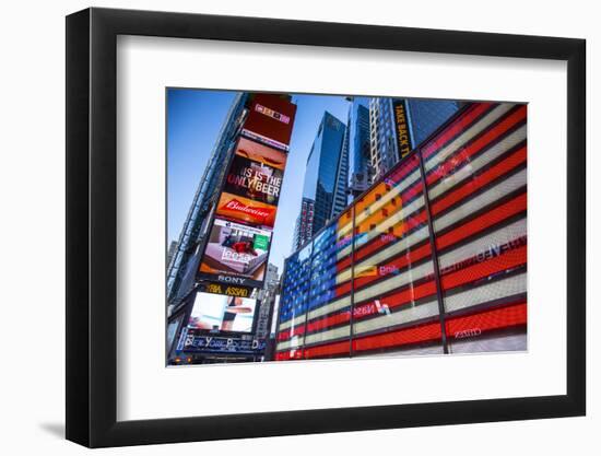 Times Square, Manhattan, New York City, New York, USA-Jon Arnold-Framed Photographic Print