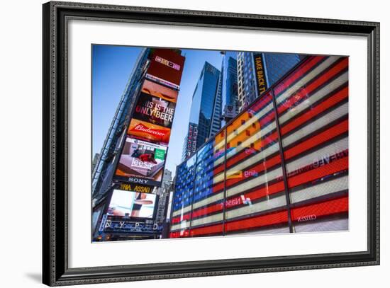 Times Square, Manhattan, New York City, New York, USA-Jon Arnold-Framed Photographic Print