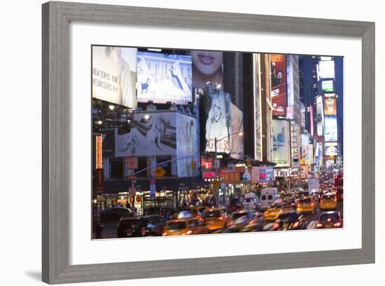 Times Square, Manhattan, New York, USA-Peter Adams-Framed Photographic Print