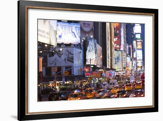 Times Square, Manhattan, New York, USA-Peter Adams-Framed Photographic Print