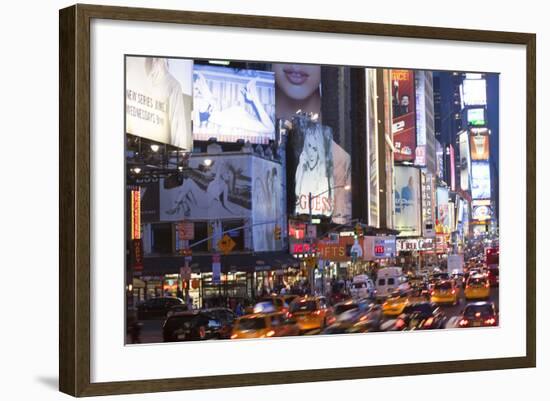 Times Square, Manhattan, New York, USA-Peter Adams-Framed Photographic Print