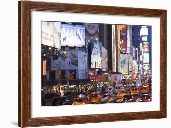 Times Square, Manhattan, New York, USA-Peter Adams-Framed Photographic Print