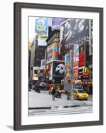 Times Square, Midtown, Manhattan-Amanda Hall-Framed Photographic Print
