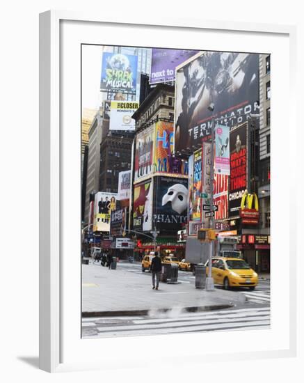 Times Square, Midtown, Manhattan-Amanda Hall-Framed Photographic Print