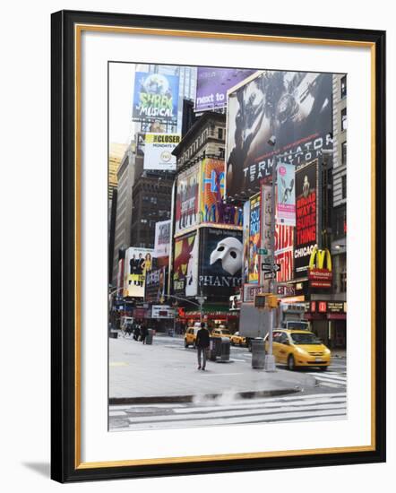 Times Square, Midtown, Manhattan-Amanda Hall-Framed Photographic Print