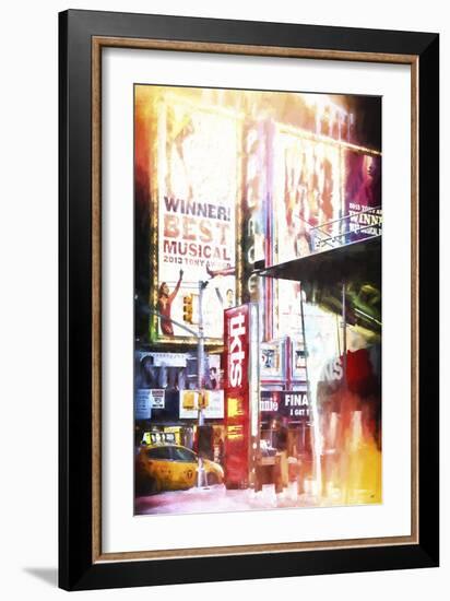 Times Square Musical-Philippe Hugonnard-Framed Giclee Print