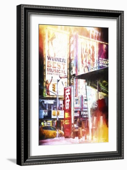 Times Square Musical-Philippe Hugonnard-Framed Giclee Print