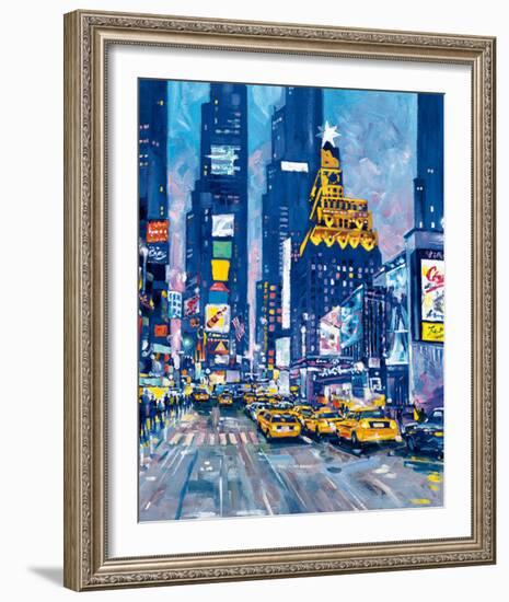 Times Square, New York City-Roy Avis-Framed Art Print